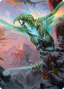 Uréni des Imprévisibles - Illustration - Tarkir: Dragonstorm - Art Series