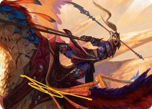 Lancière chevauche-dragon - Illustration - Tarkir: Dragonstorm - Art Series