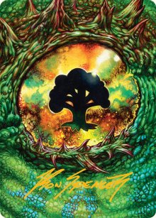 Forêt - Illustration - Tarkir: Dragonstorm - Art Series