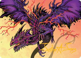 Sauvage crissetempête - Illustration - Tarkir: Dragonstorm - Art Series