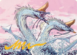 Couvée de la tempête jumegueule - Illustration - Tarkir: Dragonstorm - Art Series