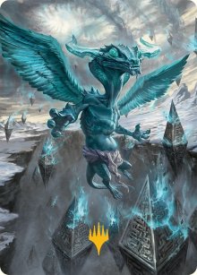 Ugin, l'Œil des tempêtes - Illustration - Tarkir: Dragonstorm - Art Series