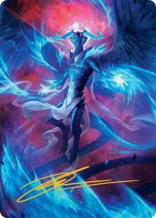 Ugin, l'Œil des tempêtes - Illustration - Tarkir: Dragonstorm - Art Series