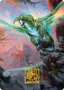 Uréni des Imprévisibles - Illustration - Tarkir: Dragonstorm - Art Series