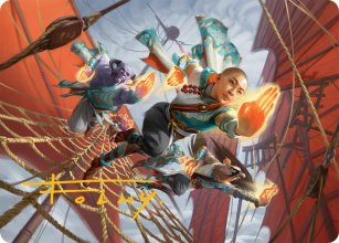 Cœur aligné - Illustration - Tarkir: Dragonstorm - Art Series