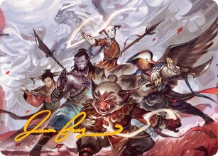 Volonté des Jeskaï - Illustration - Tarkir: Dragonstorm - Art Series