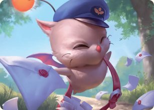 Mog postier - Illustration - Final Fantasy - Art Series