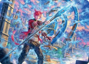 G'raha Tia, voyageur entre les dimensions - Illustration - Final Fantasy - Art Series