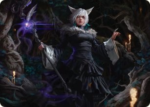 Y'shtola, sorcire - Illustration - Final Fantasy - Art Series