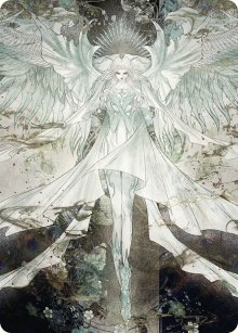 Hydaelyn, le Cristal-mre - Illustration - Final Fantasy - Art Series