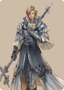 Dion, missaire de Bahamut - Illustration - Final Fantasy - Art Series