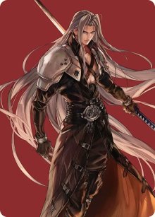 Sephiroth, SOLDAT lgendaire - Illustration - Final Fantasy - Art Series