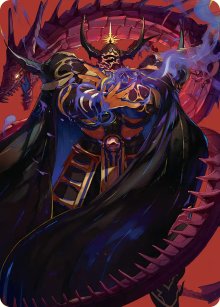 Golbez, convoiteur de cristaux - Illustration - Final Fantasy - Art Series