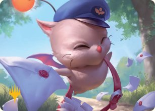 Mog postier - Illustration - Final Fantasy - Art Series