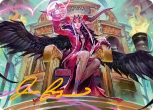 Machinations de la sorcire - Illustration - Final Fantasy - Art Series