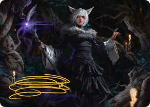 Y'shtola, sorcire - Illustration - Final Fantasy - Art Series