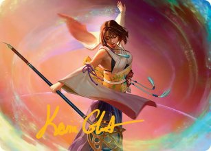 Yuna, Grand Invokeur - Illustration - Final Fantasy - Art Series