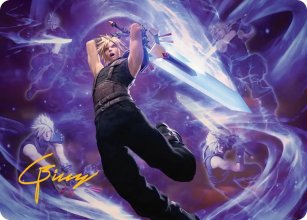 Transcendance de Cloud - Illustration - Final Fantasy - Art Series