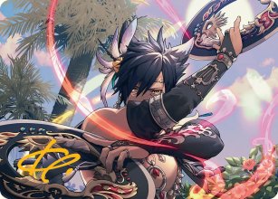 Chakrams de danseur - Illustration - Final Fantasy - Art Series