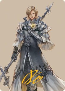 Dion, missaire de Bahamut - Illustration - Final Fantasy - Art Series