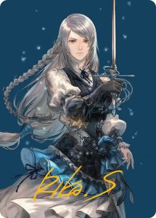 Jill, Emissaire de Shiva - Illustration - Final Fantasy - Art Series