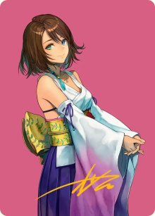 Yuna, espoir de Spira - Illustration - Final Fantasy - Art Series