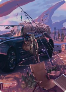 Fishing Gear - Art - Final Fantasy - Art Series