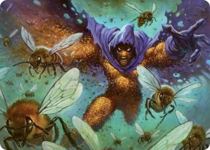 L'Essaim, tre constitu d'abeilles - Illustration - Marvels Spider-Man - Art Series