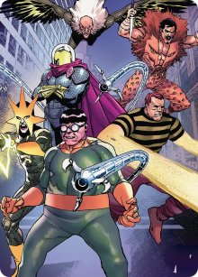 Behold the Sinister Six! - Art - Marvels Spider-Man - Art Series