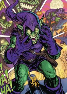 Bouffon vert - Illustration - Marvels Spider-Man - Art Series