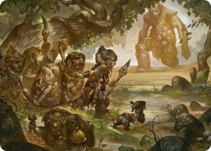 R�action protectrice - Illustration - Lorwyn Eclipsed - Art Series