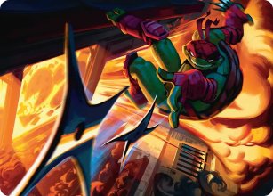  - Illustration - Teenage Mutant Ninja Turtle - Art Series