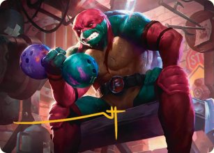 Raphael, tortue coriace - Illustration - Teenage Mutant Ninja Turtle - Art Series