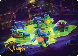 Le mutag�ne - Illustration - Teenage Mutant Ninja Turtle - Art Series