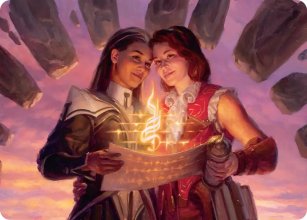 Chercheuses unies - Illustration - Secrets of Strixhaven - Art Series