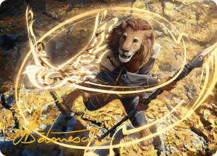 Glyphemage impatient - Illustration - Secrets of Strixhaven - Art Series