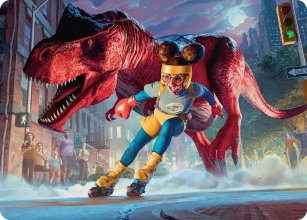 Moon Girl et Devil le Dinosaure - Illustration - Marvel Super Heroes - Art Series
