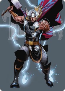 Thor, God of Thunder - Art - Marvel Super Heroes - Art Series