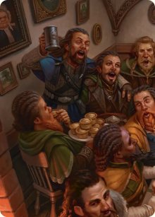 F�li et K�li, joyeux - Illustration - The Hobbit - Art Series