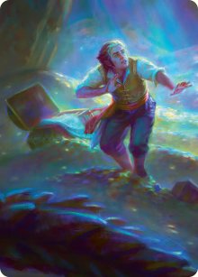 Cambriolage de Bilbo - Illustration - The Hobbit - Art Series