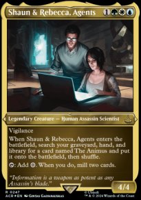 Shaun & Rebecca, Agents - Assassins Creed