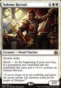 Solemn Recruit - Aether Revolt