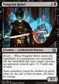 Vengeful Rebel - Aether Revolt