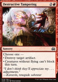 Destructive Tampering - Aether Revolt