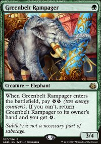 Greenbelt Rampager - Aether Revolt