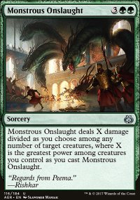 Monstrous Onslaught - Aether Revolt