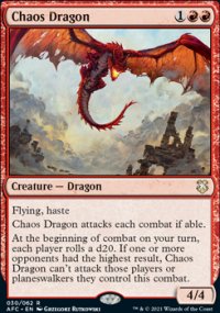 Chaos Dragon 1 - D&D Forgotten Realms Commander Decks