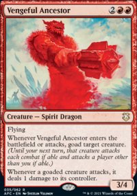 Vengeful Ancestor 1 - D&D Forgotten Realms Commander Decks