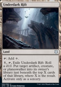 Underdark Rift - D&D Forgotten Realms Commander Decks