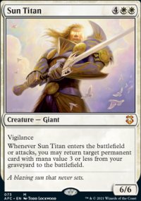 Sun Titan - D&D Forgotten Realms Commander Decks